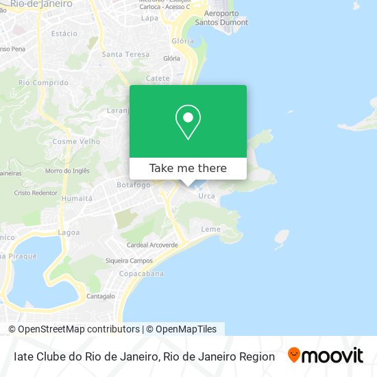 Mapa Iate Clube do Rio de Janeiro