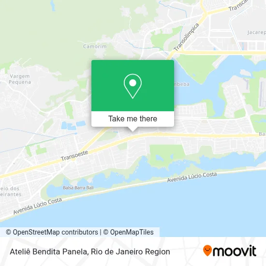 Ateliê Bendita Panela map