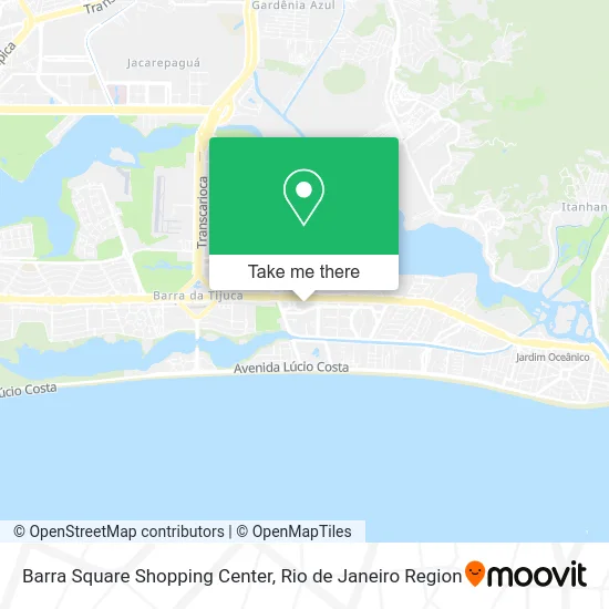 Barra Square Shopping Center map