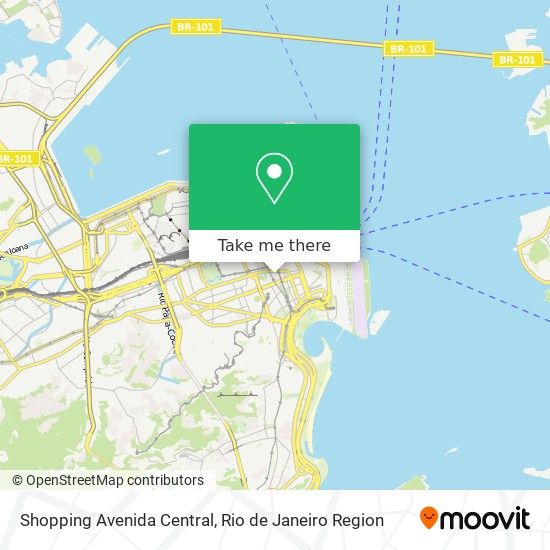 Shopping Avenida Central map