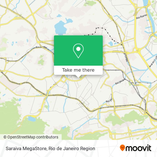 Mapa Saraiva MegaStore