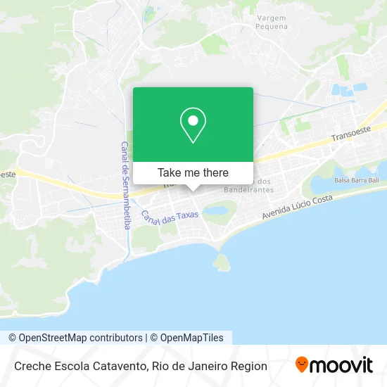 Creche Escola Catavento map