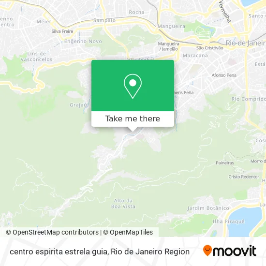 centro espirita estrela guia map