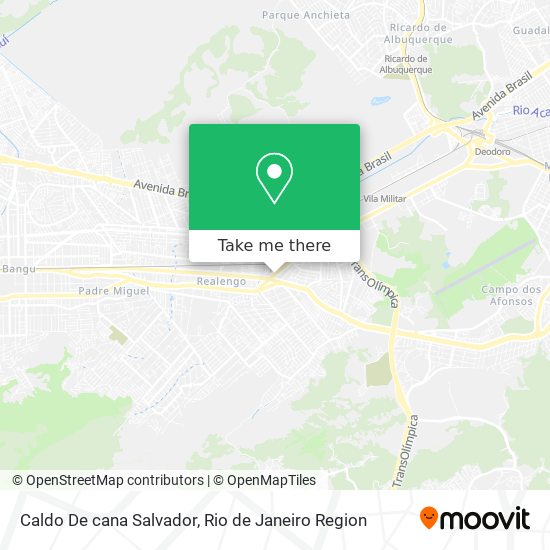 Caldo De cana Salvador map