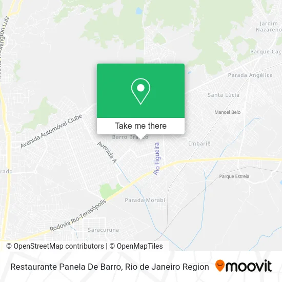 Restaurante Panela De Barro map