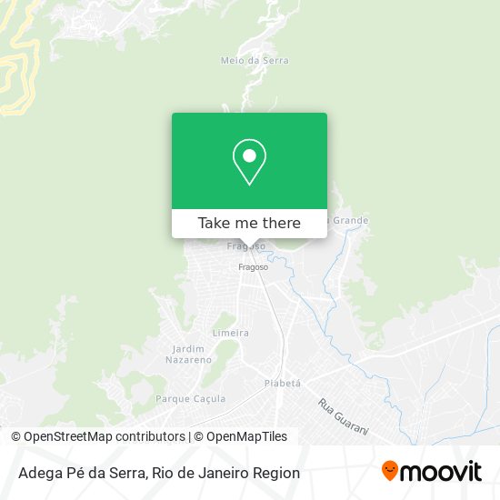 Adega Pé da Serra map
