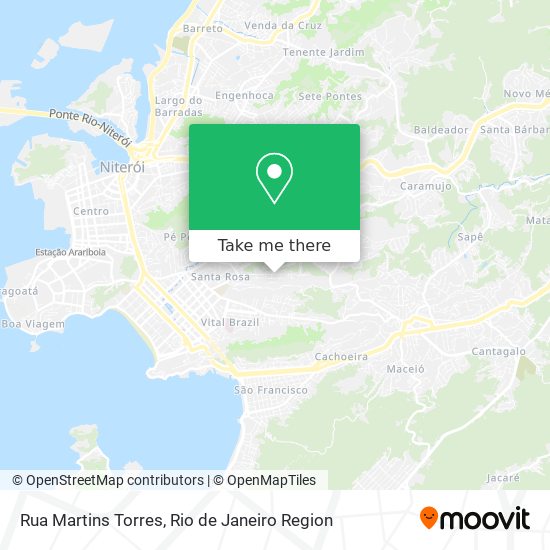 Mapa Rua Martins Torres