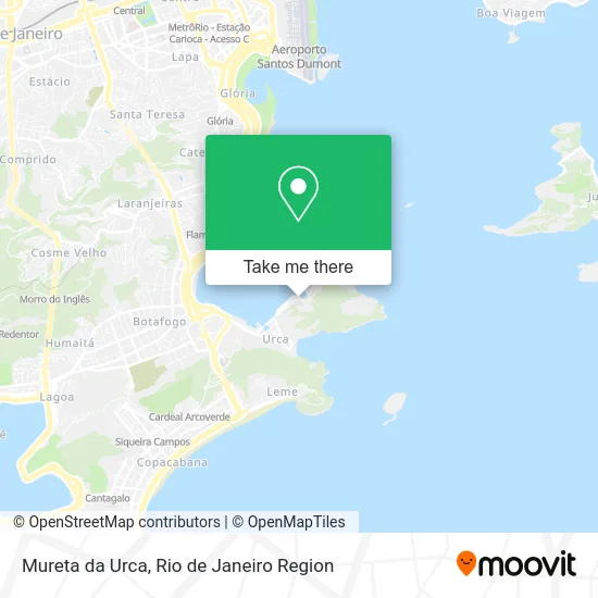 Mureta da Urca map