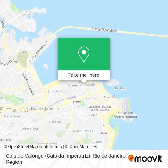 Cais do Valongo (Cais da Imperatriz) map