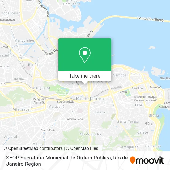 SEOP Secretaria Municipal de Ordem Pública map