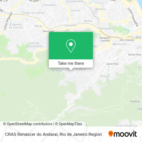CRAS Renascer do Andaraí map