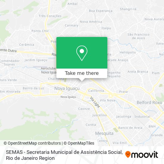 SEMAS - Secretaria Municipal de Assistência Social map