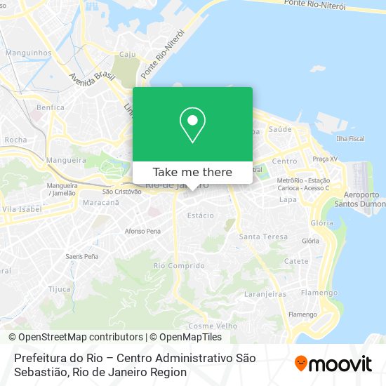Prefeitura do Rio – Centro Administrativo São Sebastião map