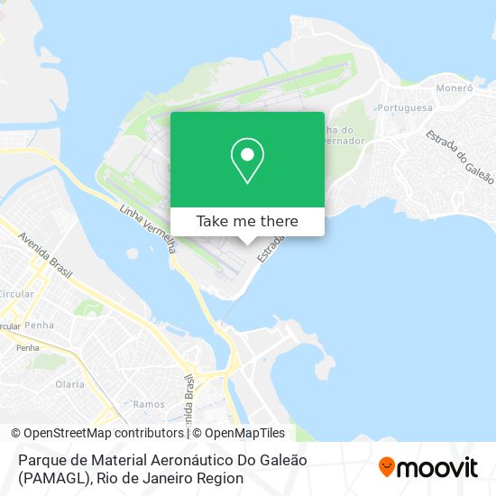 Parque de Material Aeronáutico Do Galeão (PAMAGL) map