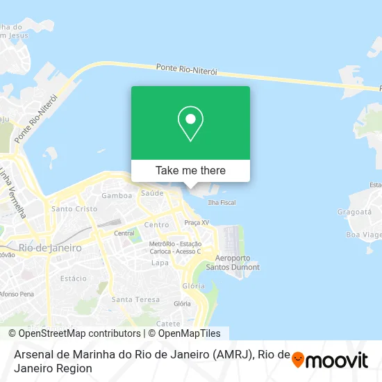 Arsenal de Marinha do Rio de Janeiro (AMRJ) map