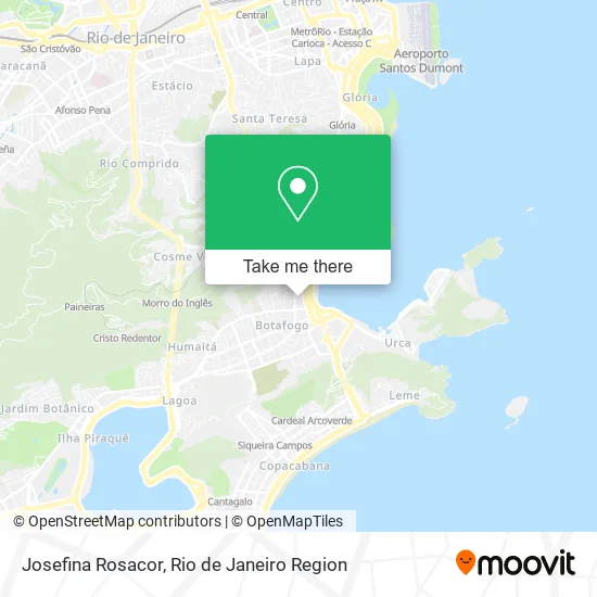 Josefina Rosacor map
