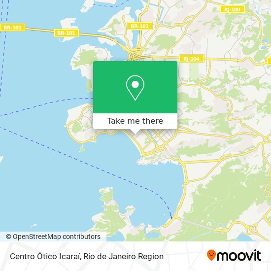 Centro Ótico Icaraí map