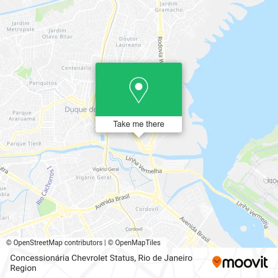 Concessionária Chevrolet  Status map