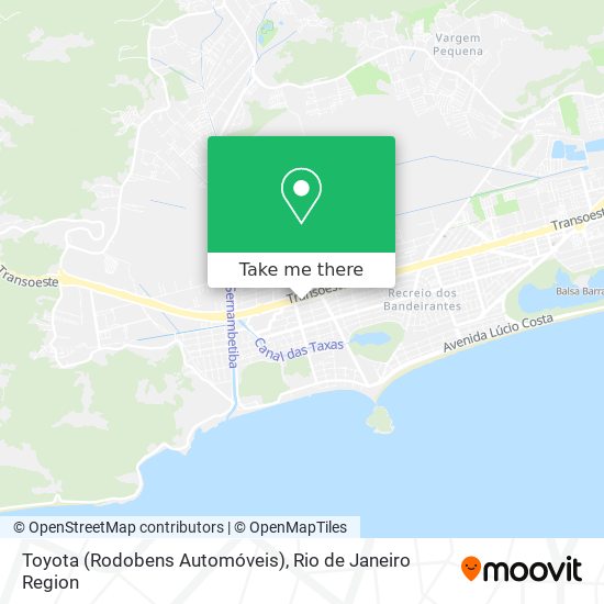 Toyota (Rodobens Automóveis) map