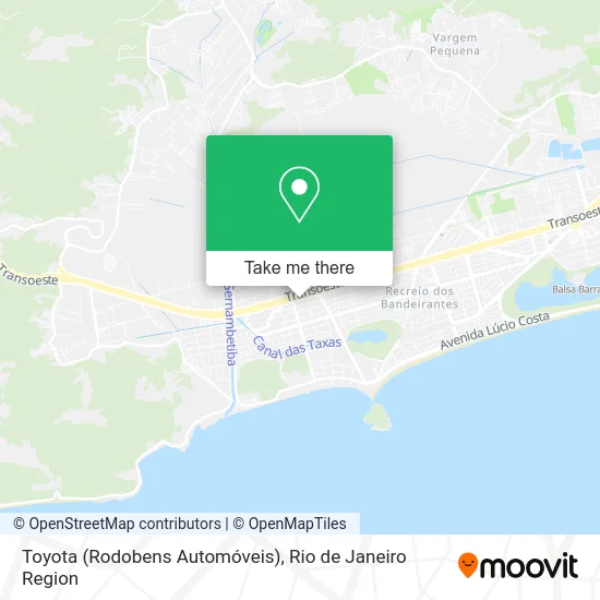 Toyota (Rodobens Automóveis) map