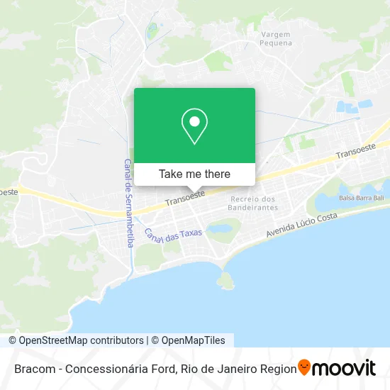 Bracom - Concessionária Ford map
