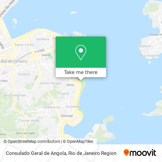 Consulado Geral de Angola map
