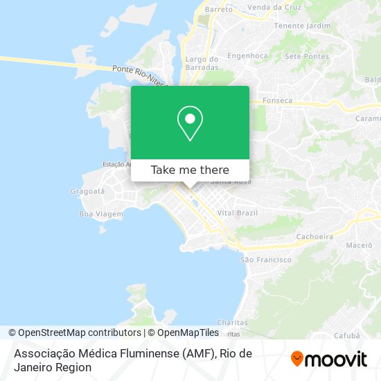 Mapa Associação Médica Fluminense (AMF)