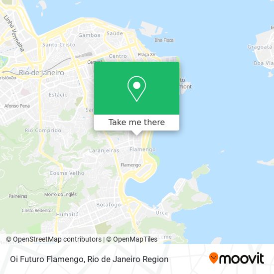 Mapa Oi Futuro Flamengo