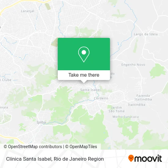 Clínica Santa Isabel map