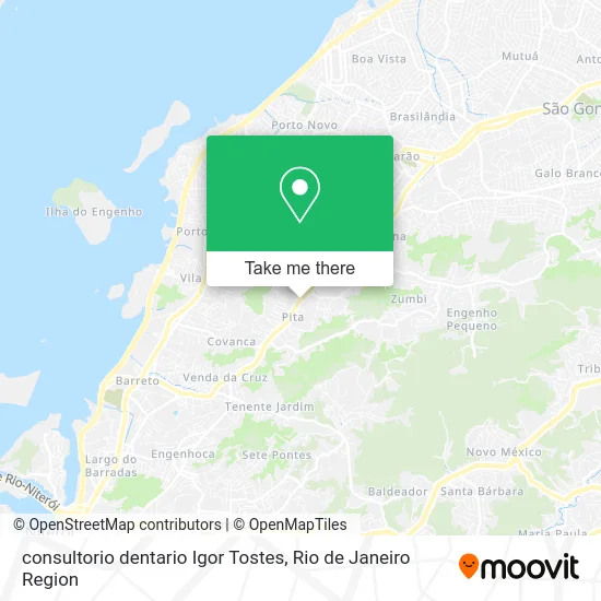 consultorio dentario Igor Tostes map