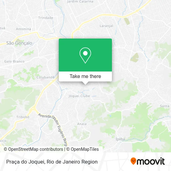 Praça do Joquei map