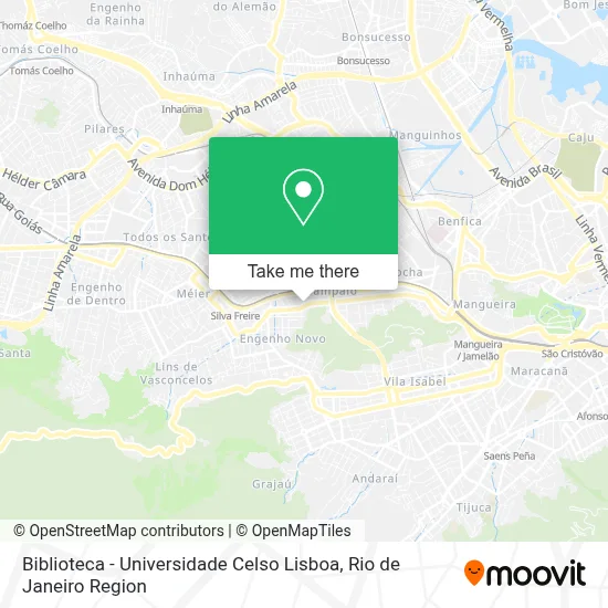 Biblioteca - Universidade Celso Lisboa map