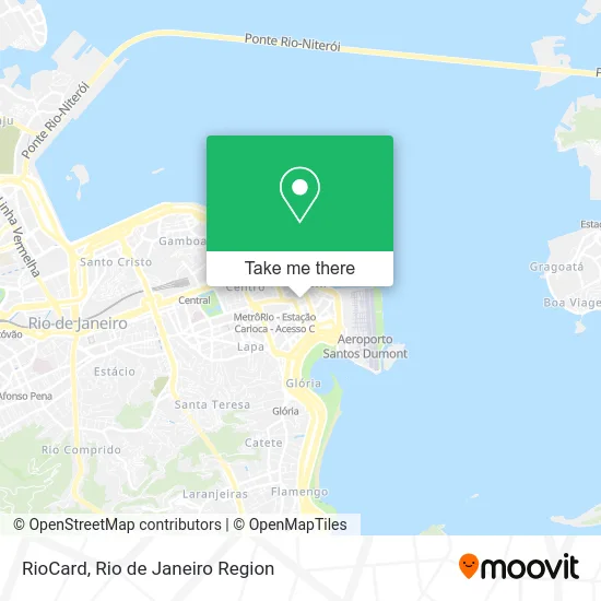 RioCard map