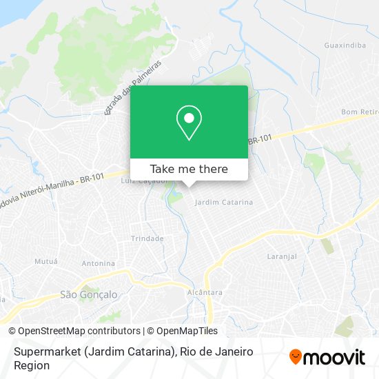 Supermarket (Jardim Catarina) map