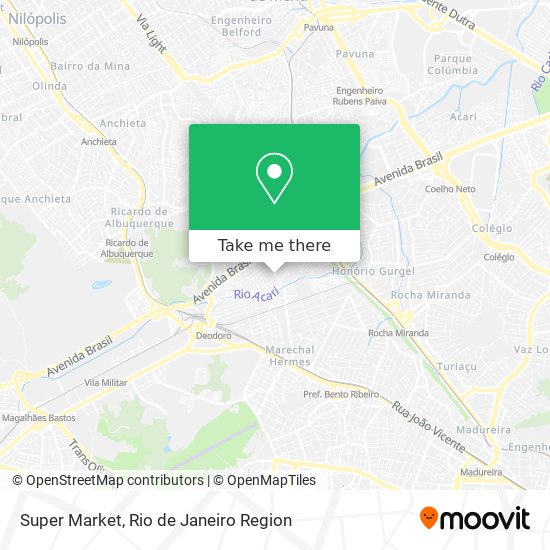 Mapa Super Market