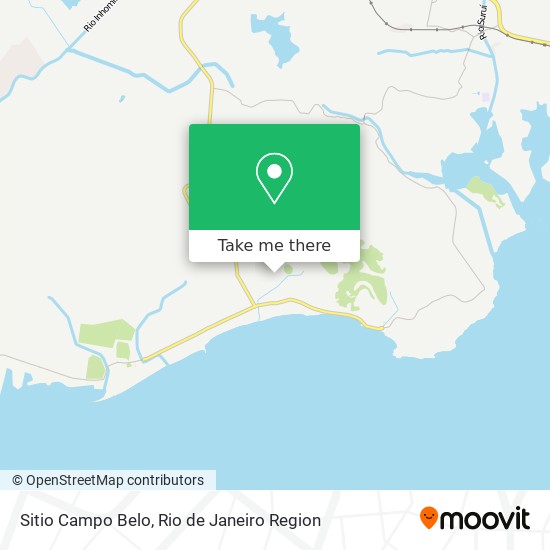 Mapa Sitio Campo Belo