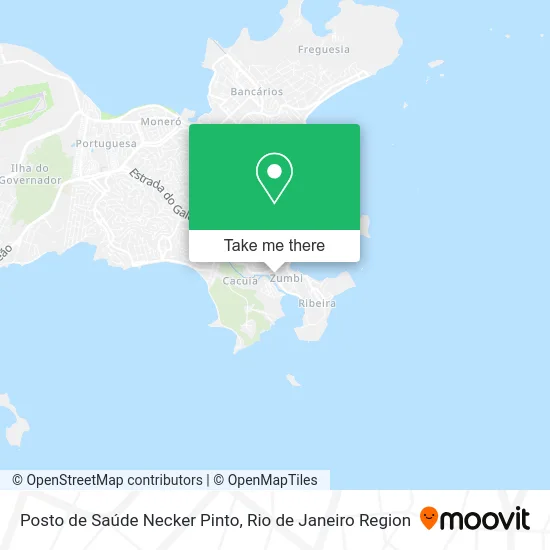 Posto de Saúde Necker Pinto map