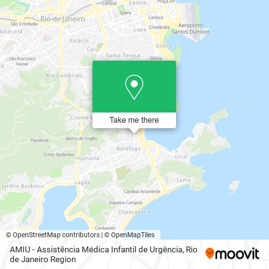 AMIU - Assistência Médica Infantil de Urgência map