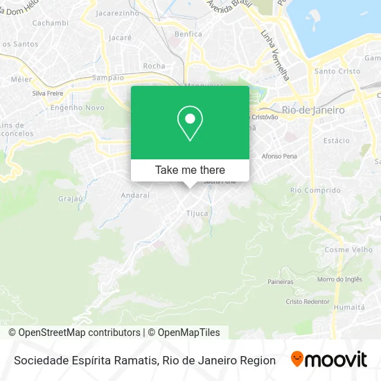 Sociedade Espírita Ramatis map