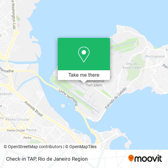 Check-in TAP map