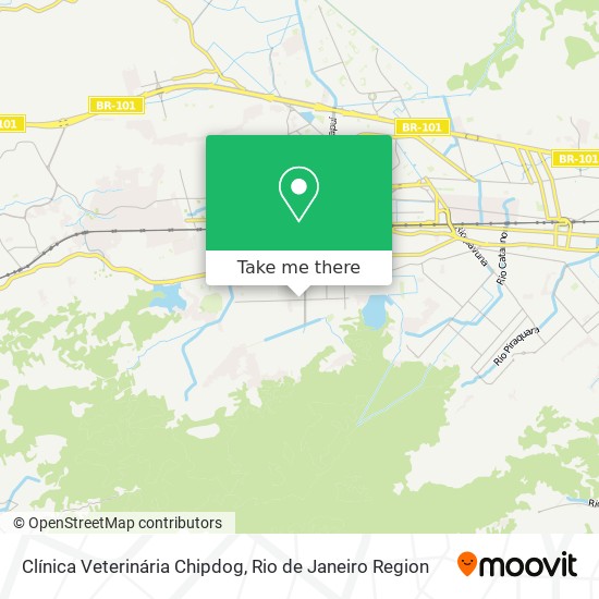 Mapa Clínica Veterinária Chipdog