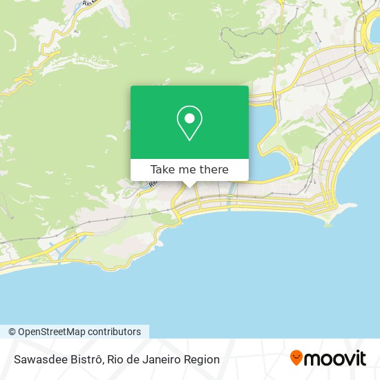 Sawasdee Bistrô map