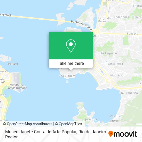 Museu Janete Costa de Arte Popular map