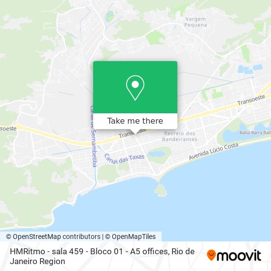 Mapa HMRitmo - sala 459 - Bloco 01 - A5 offices