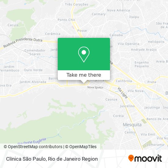 Mapa Clínica São Paulo