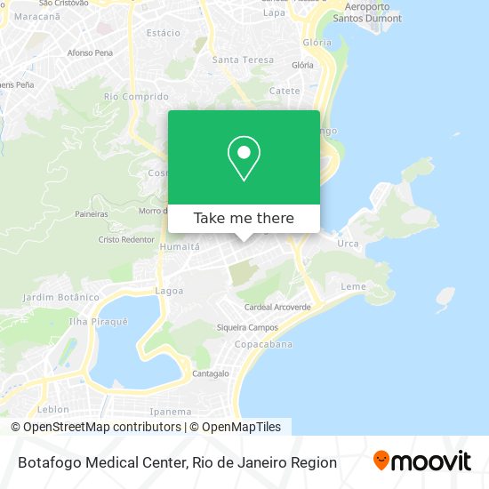 Mapa Botafogo Medical Center