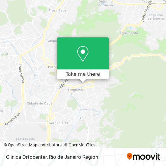 Clinica Ortocenter map