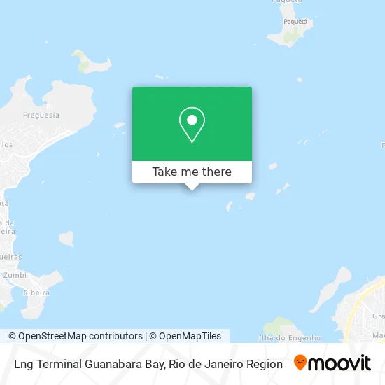 Lng Terminal Guanabara Bay map