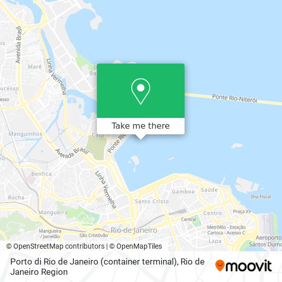 Porto di Rio de Janeiro (container terminal) map
