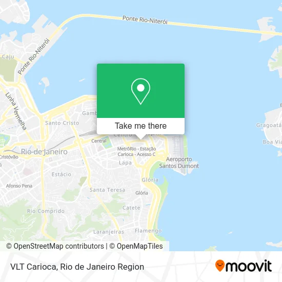 VLT Carioca map
